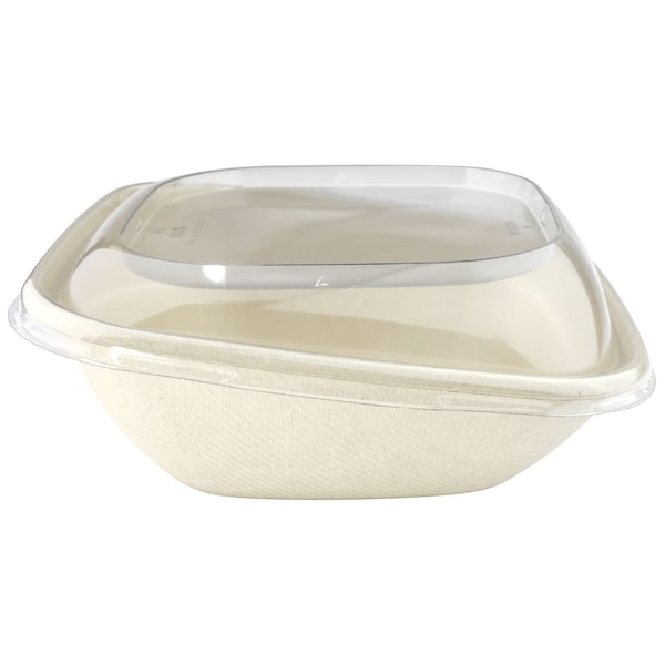 Abena Lids, To-Go Containers, Fits Abena Eco Product No 133226, Clear, PK300 133227 - main